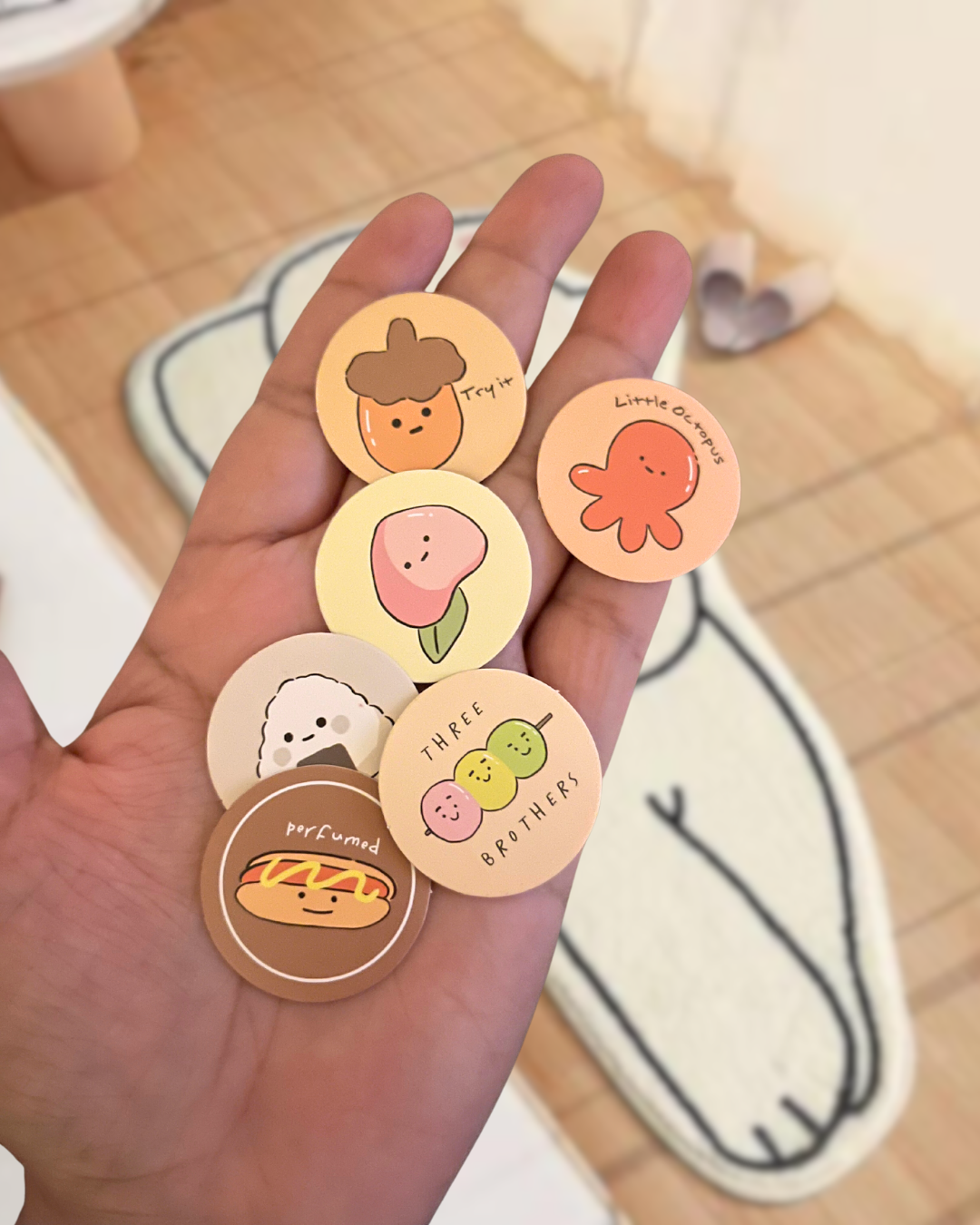 Kawaii Food Sticker Pack 40pc