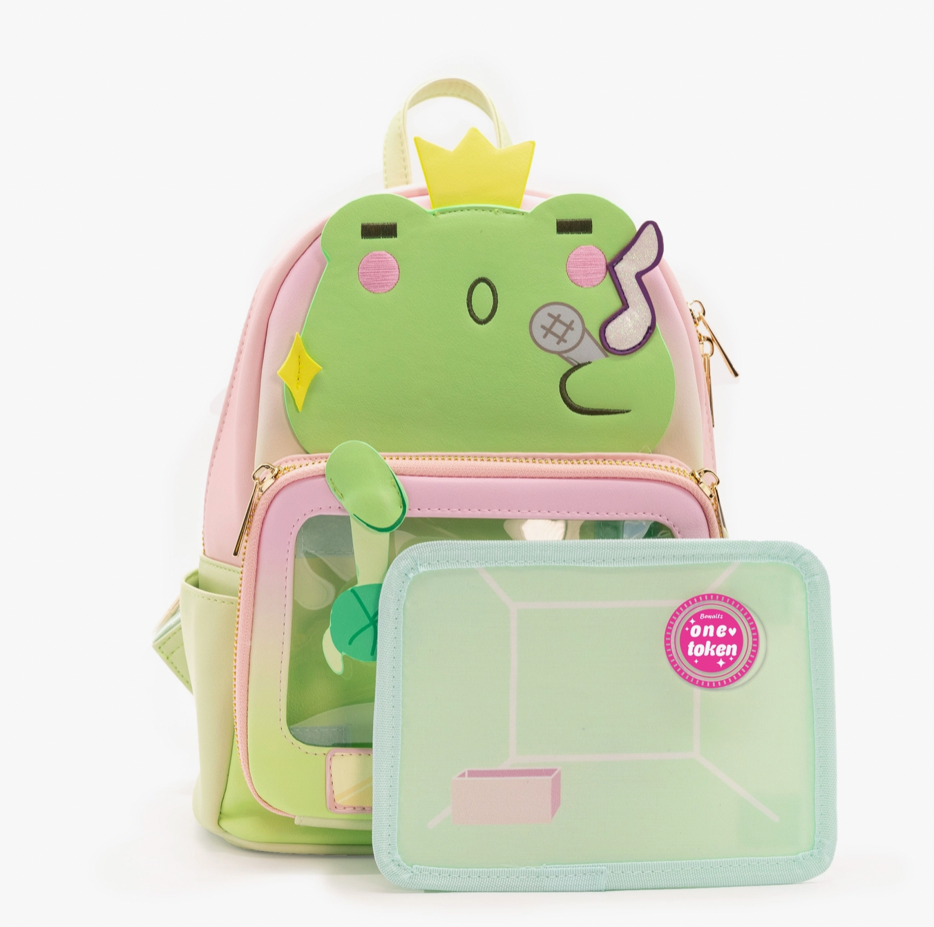 Claw Machine Pin Collector Backpack-Singing Frog