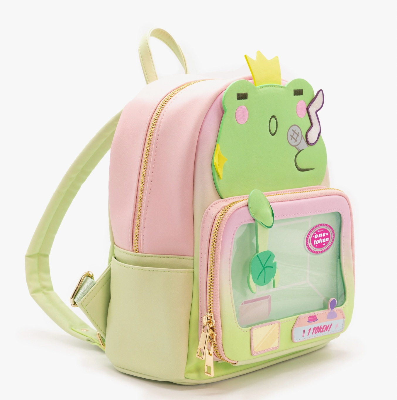 Claw Machine Pin Collector Backpack-Singing Frog