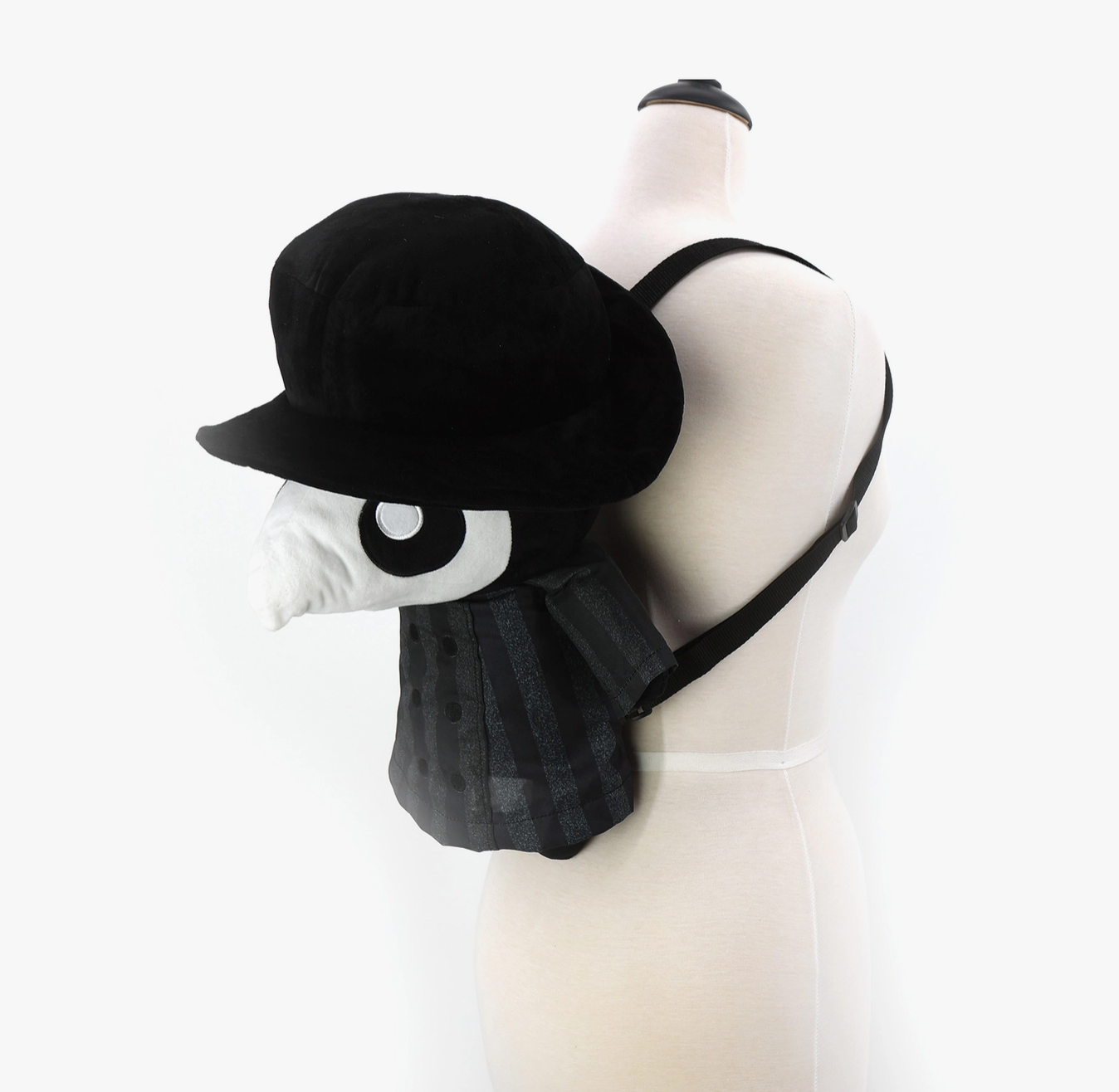 Large Plague Doctor Stuffed Backpack