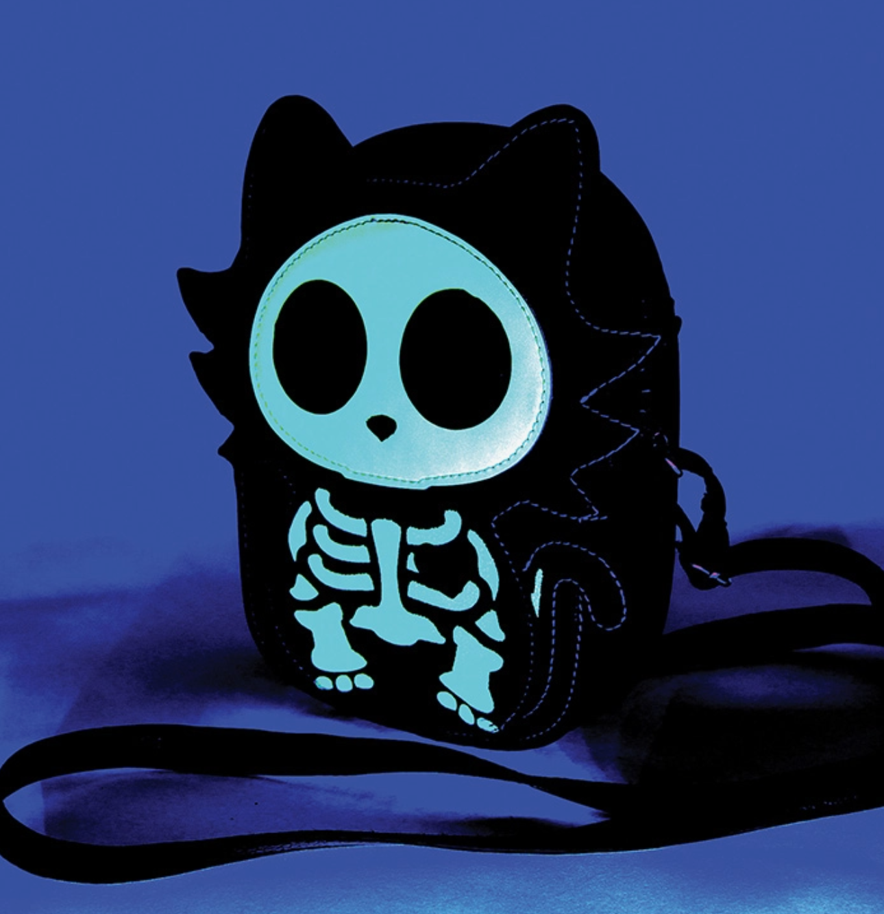 Glow in the Dark Dead Kitty Crossbody