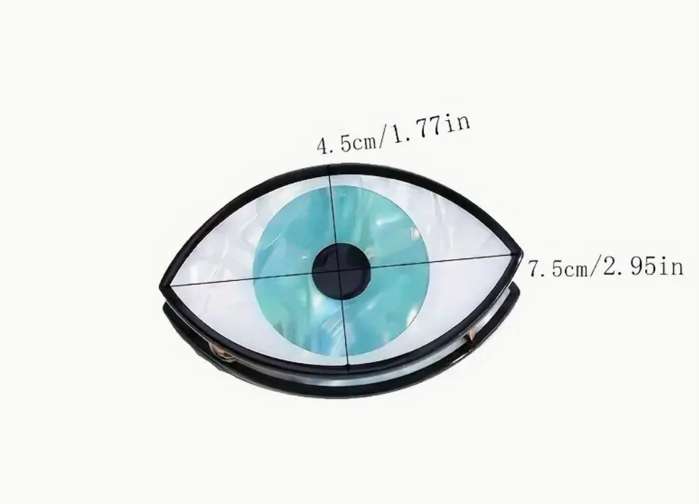 Evil Eye Hair Claw