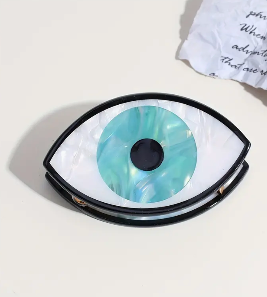 Evil Eye Hair Claw