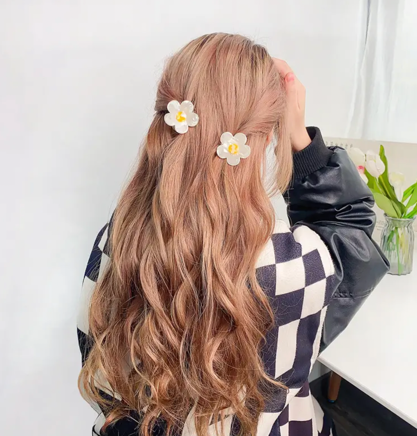 Daisy Hair Claw 1pc