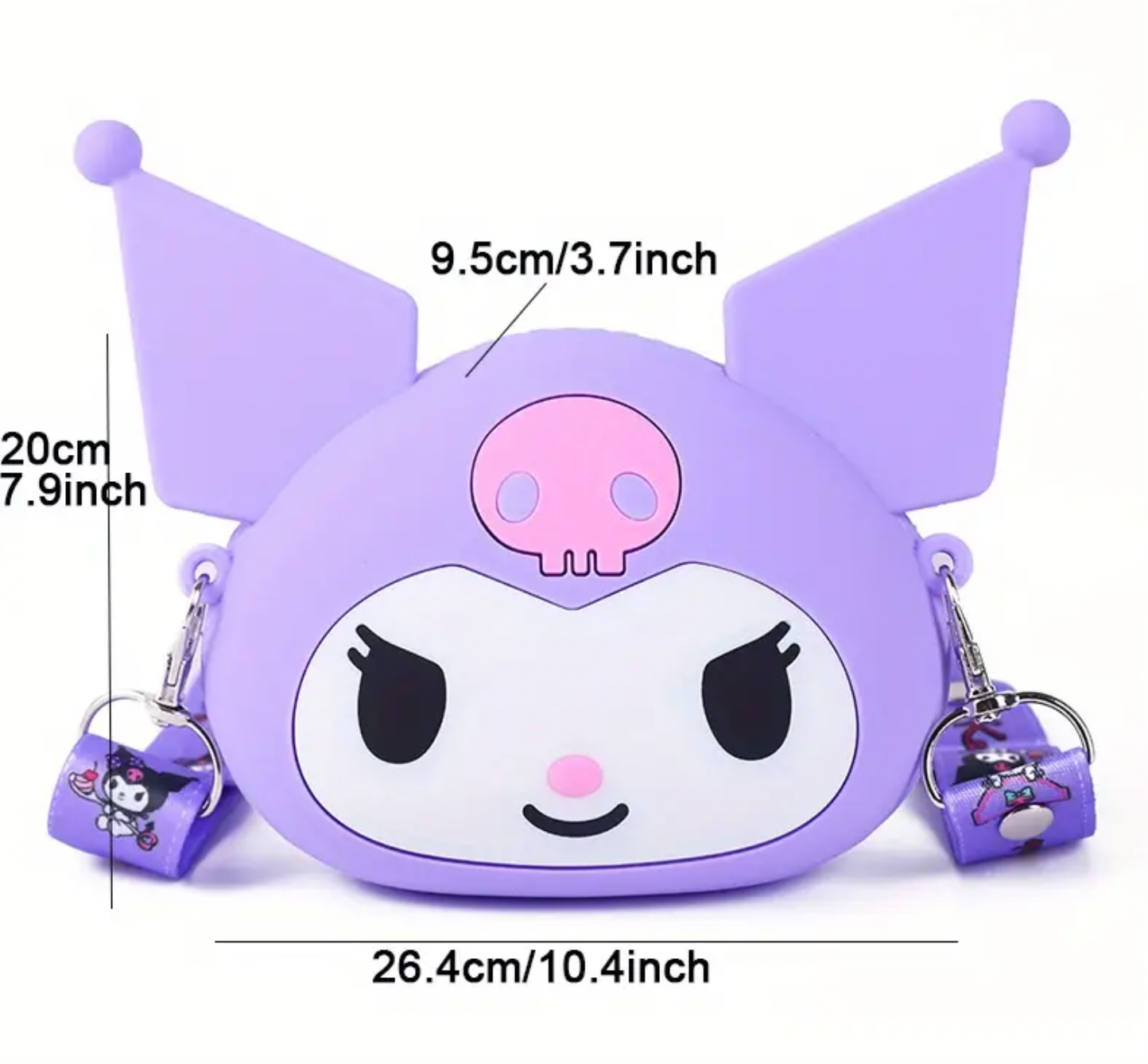 Kur0mi Silicone Crossbody