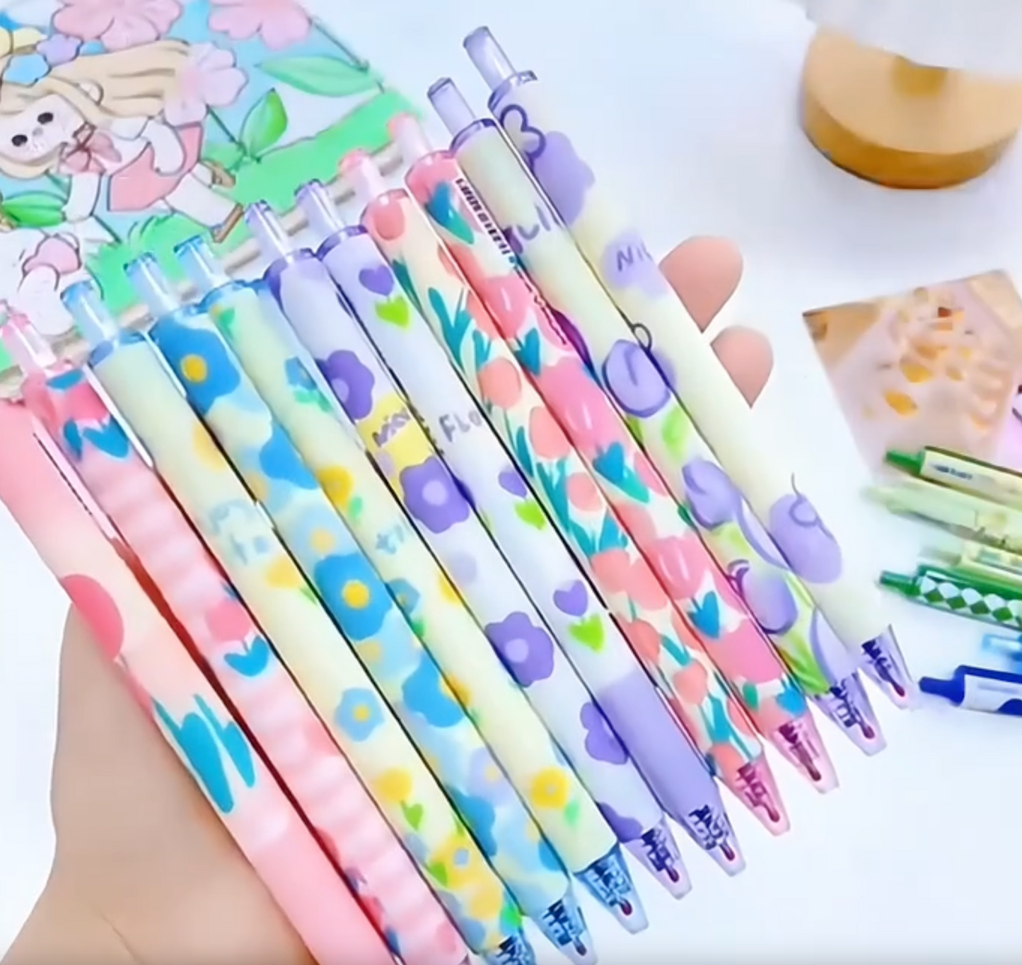 Cute Aesthetic Gel Pens 0.5mm