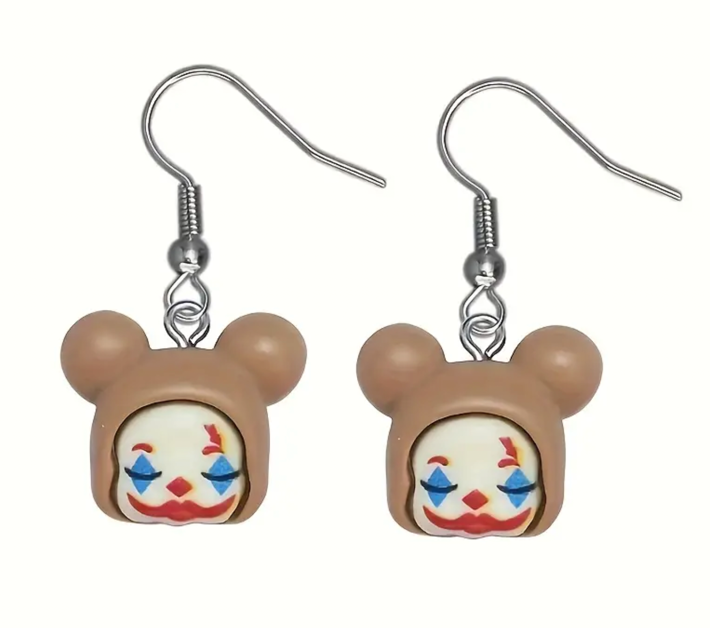 Clown Bear Earrings
