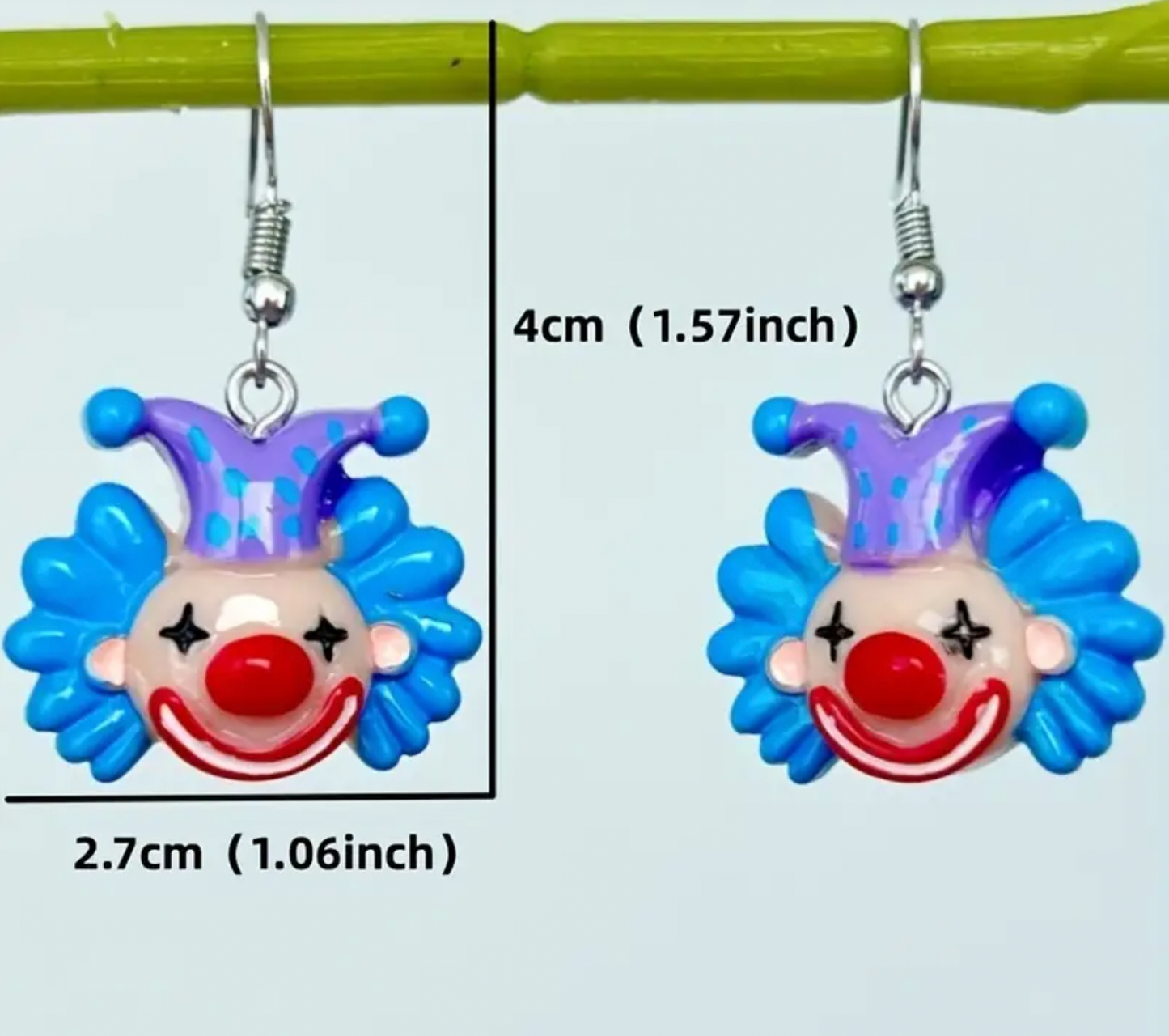 Clown Earrings