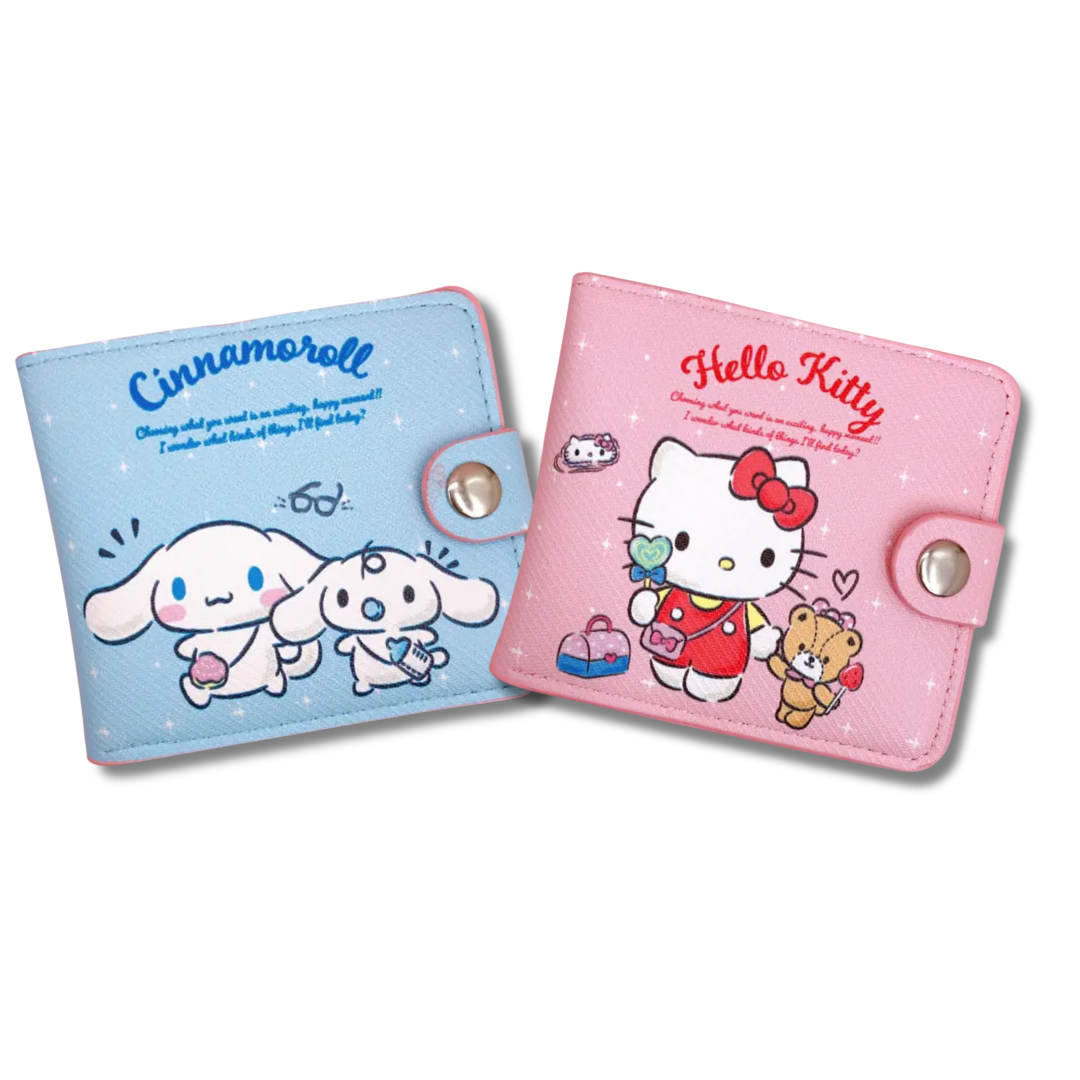 Hell0 Kitty & Cinnam0roll Wallet