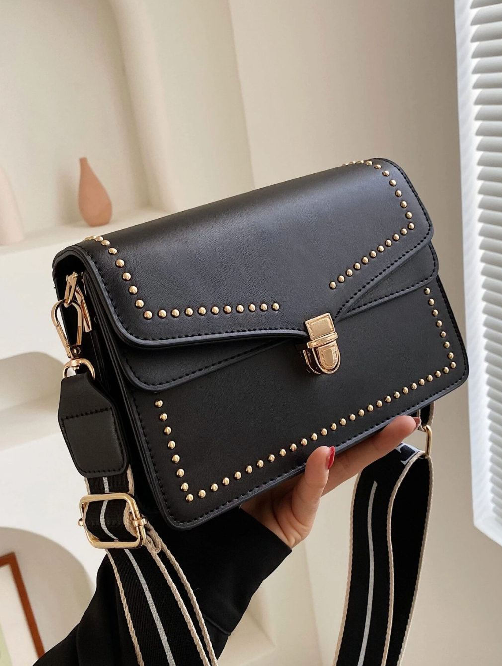 Studded Crossbody