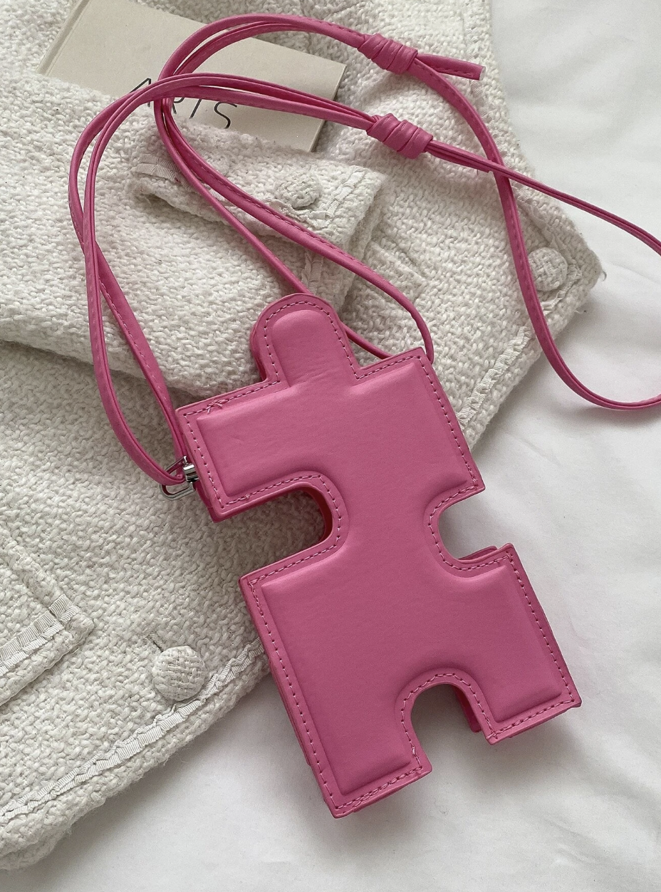 Missing Piece Phone Bag Pink