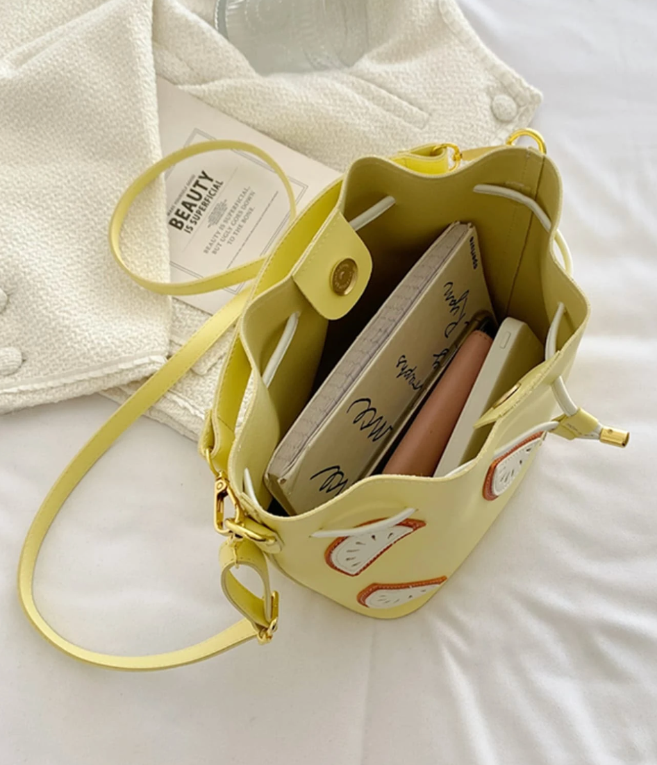 Sunshine & Fruits Bucket Bag