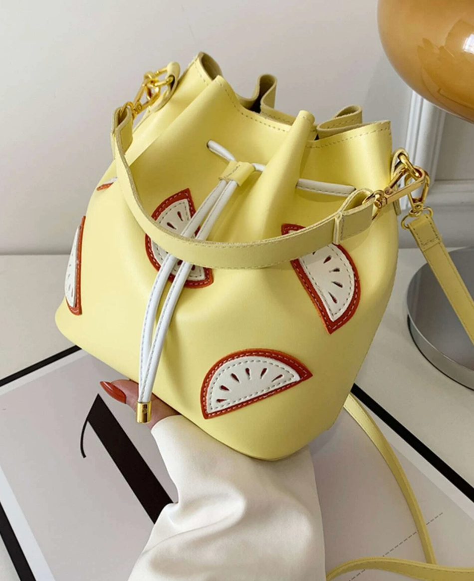 Sunshine & Fruits Bucket Bag