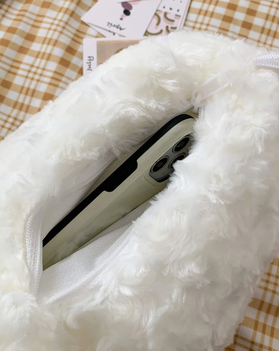 Fluffy Llama Crossbody