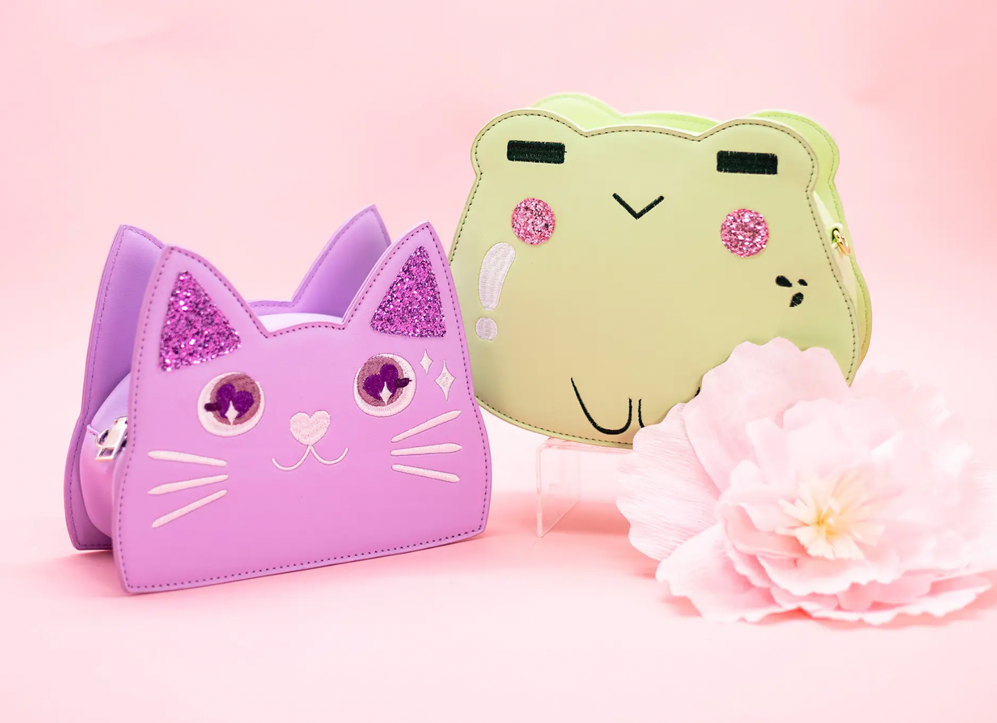 Heart-Eyed Kitty Handbag