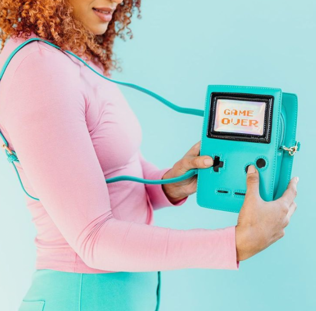 Retro 8-Bit Gamer Handbag