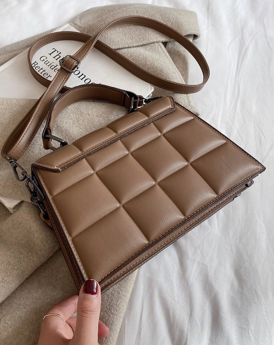 Quilted Envelope Satchel