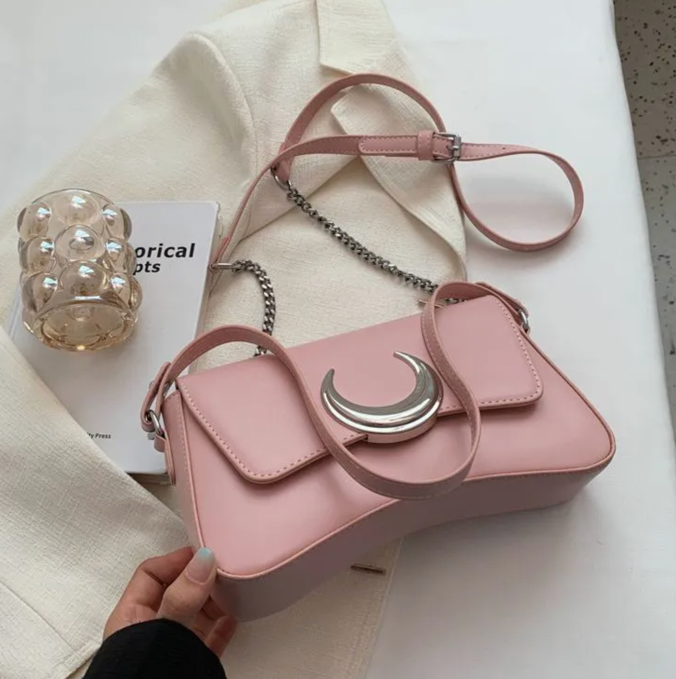 Moonlight Crossbody Peach Toned