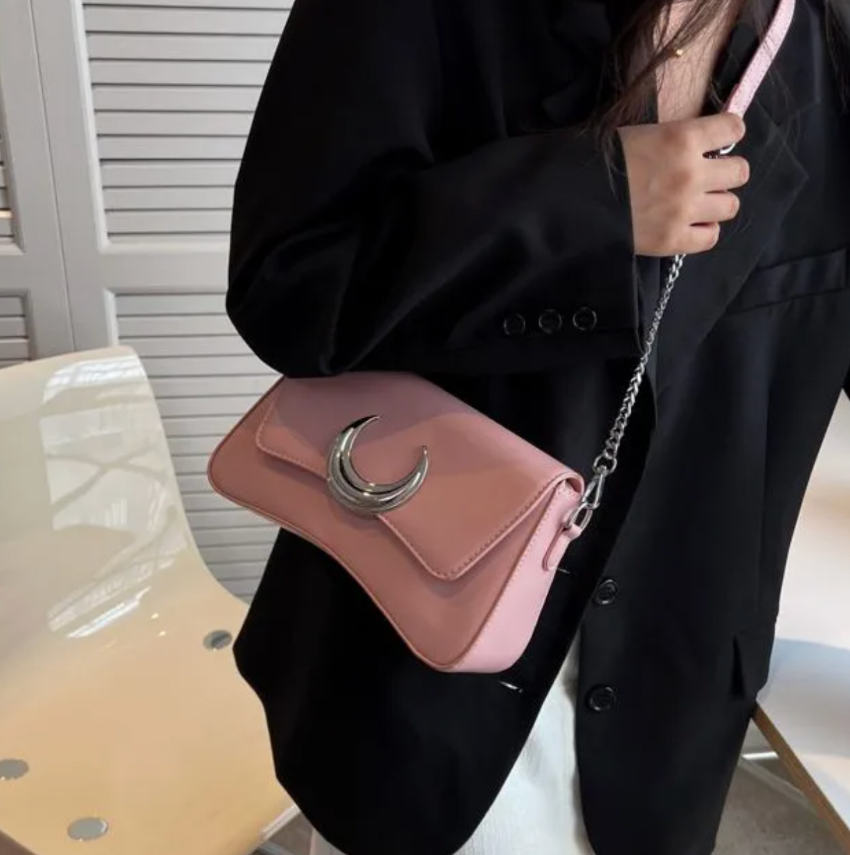 Moonlight Crossbody Peach Toned
