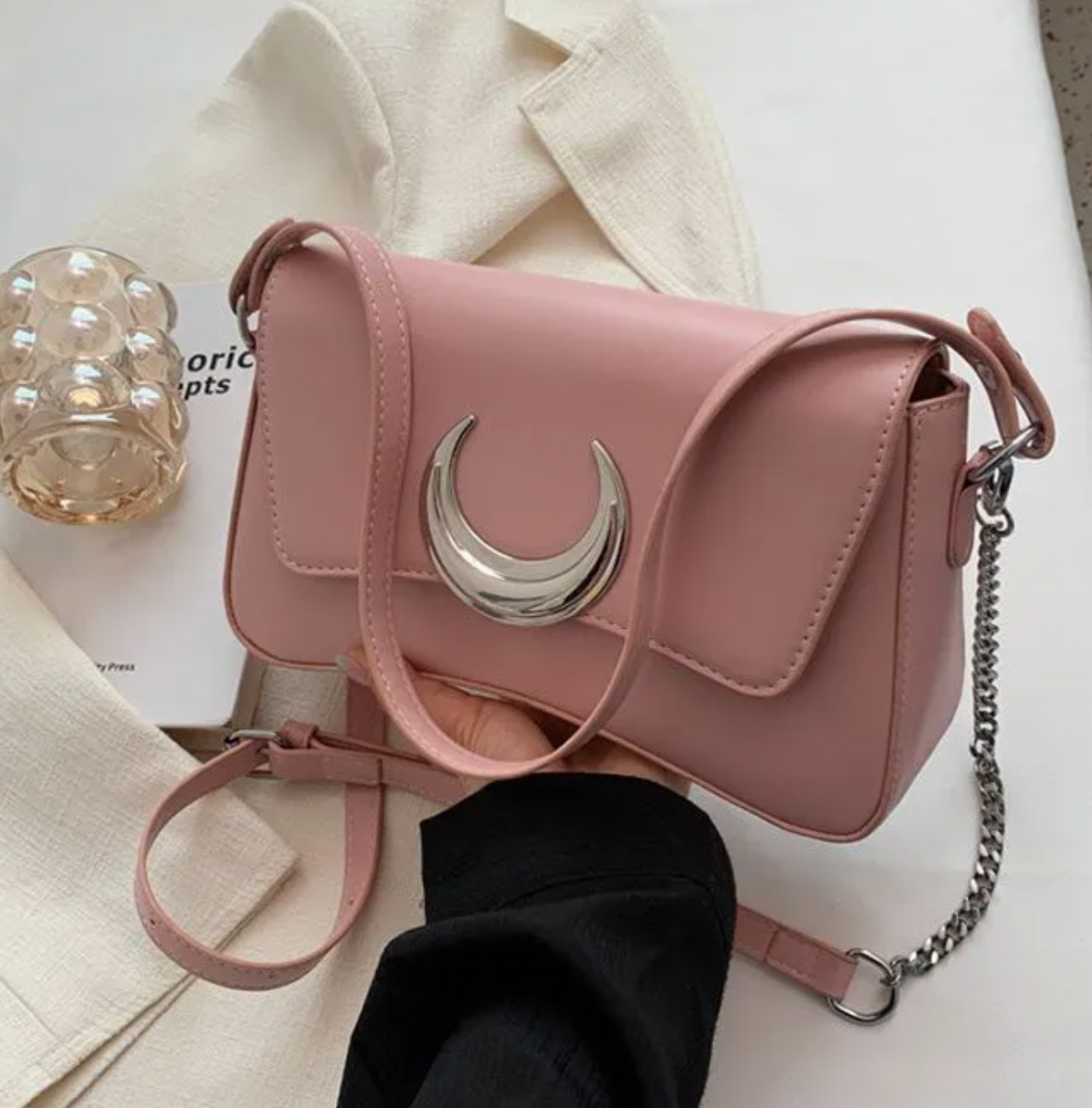 Moonlight Crossbody Peach Toned