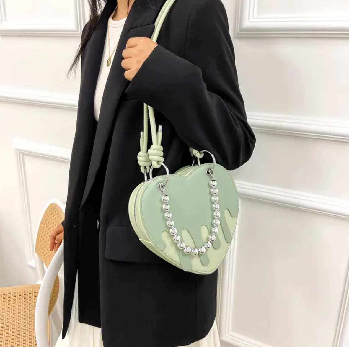 OVER STOCK SALE: Melt My Heart Crossbody Sage