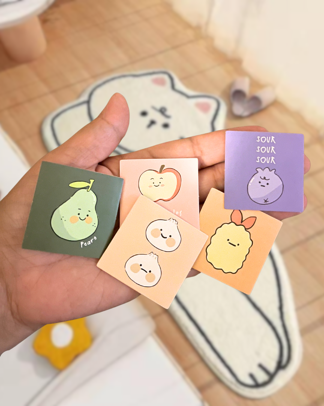 Kawaii Food Sticker Pack 40pc