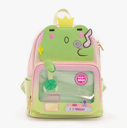 Claw Machine Pin Collector Backpack-Singing Frog