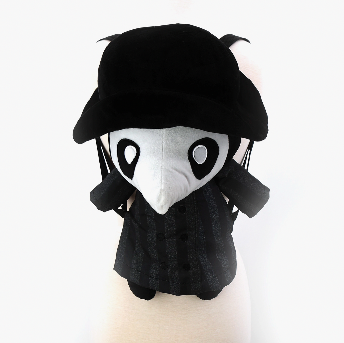 Large Plague Doctor Stuffed Backpack