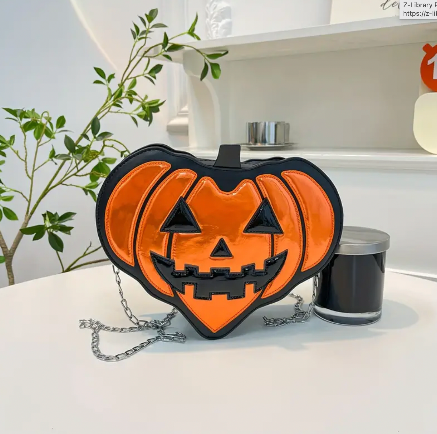 Holographic Jack-O-Lantern Pumpkin