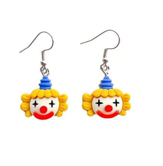 Happy Clown Drop Earrings