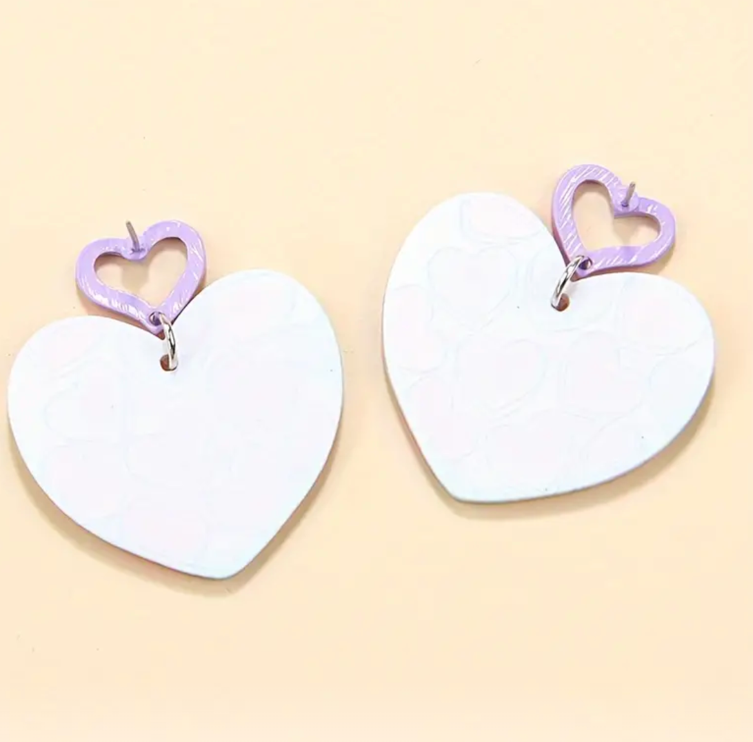 Candy Hearts Earrings