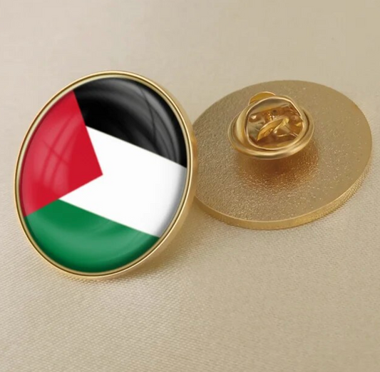 Palestine Flag Lapel Pin