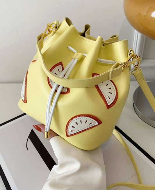 Dragonfruit Bucket Bag