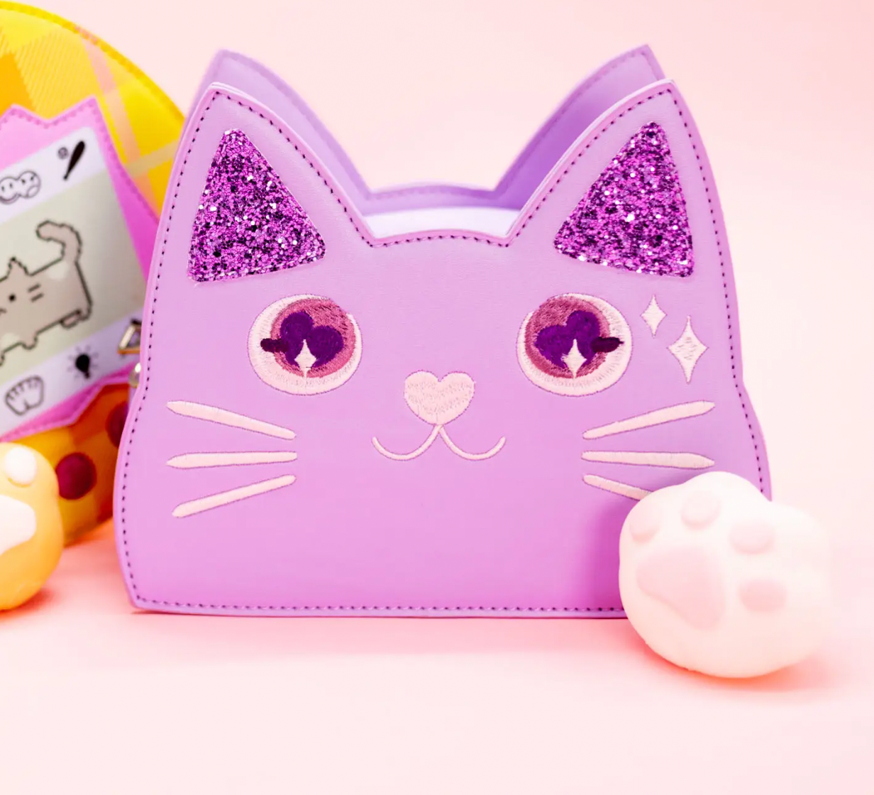 Heart-Eyed Kitty Handbag